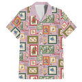 Aussie Birds Christmas La La Land Hawaiian Shirt Pink Vintage Stamp Edition - Aussie Hoodie