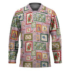 Aussie Birds Christmas La La Land Hockey Jersey Pink Vintage Stamp Edition - Aussie Hoodie