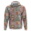 Aussie Birds Christmas La La Land Hoodie Pink Vintage Stamp Edition - Aussie Hoodie