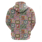 Aussie Birds Christmas La La Land Hoodie Pink Vintage Stamp Edition - Aussie Hoodie