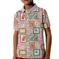 Aussie Birds Christmas La La Land Kid Polo Shirt Pink Vintage Stamp Edition - Aussie Hoodie