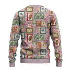 Aussie Birds Christmas La La Land Ugly Christmas Sweater Pink Vintage Stamp Edition - Aussie Hoodie