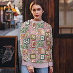 Aussie Birds Christmas La La Land Ugly Christmas Sweater Pink Vintage Stamp Edition - Aussie Hoodie