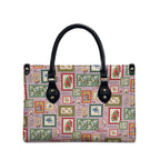 Aussie Birds Christmas La La Land Leather Bag Pink Vintage Stamp Edition - Aussie Hoodie