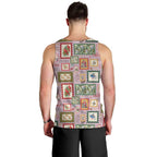 Aussie Birds Christmas La La Land Men Tank Top Pink Vintage Stamp Edition - Aussie Hoodie