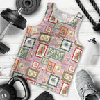 Aussie Birds Christmas La La Land Men Tank Top Pink Vintage Stamp Edition - Aussie Hoodie