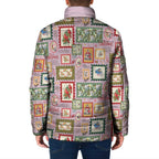 Aussie Birds Christmas La La Land Padded Jacket Pink Vintage Stamp Edition - Aussie Hoodie