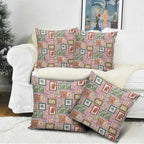 Aussie Birds Christmas La La Land Pillow Cover Pink Vintage Stamp Edition - Aussie Hoodie