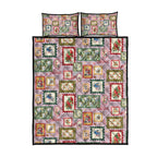 Aussie Birds Christmas La La Land Quilt Bed Set Pink Vintage Stamp Edition - Aussie Hoodie
