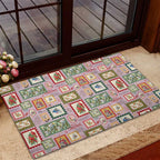 Aussie Birds Christmas La La Land Rubber Doormat Pink Vintage Stamp Edition - Aussie Hoodie
