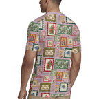 Aussie Birds Christmas La La Land Rugby Jersey Pink Vintage Stamp Edition - Aussie Hoodie