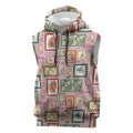Aussie Birds Christmas La La Land Sleeveless Hoodie Pink Vintage Stamp Edition - Aussie Hoodie