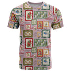 Aussie Birds Christmas La La Land T Shirt Pink Vintage Stamp Edition - Aussie Hoodie