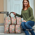 Aussie Birds Christmas La La Land Travel Bag Pink Vintage Stamp Edition - Aussie Hoodie