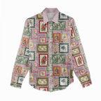 Aussie Birds Christmas La La Land Women Casual Shirt Pink Vintage Stamp Edition - Aussie Hoodie