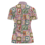 Aussie Birds Christmas La La Land Women Polo Shirt Pink Vintage Stamp Edition - Aussie Hoodie