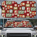 Aussie Birds Christmas La La Land Auto Sun Shade Red Vintage Stamp Edition - Aussie Hoodie