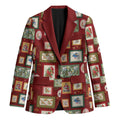 Aussie Birds Christmas La La Land Blazer Red Vintage Stamp Edition - Aussie Hoodie