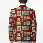 Aussie Birds Christmas La La Land Blazer Red Vintage Stamp Edition - Aussie Hoodie