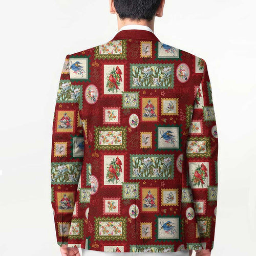 Aussie Birds Christmas La La Land Blazer Red Vintage Stamp Edition - Aussie Hoodie