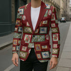 Aussie Birds Christmas La La Land Blazer Red Vintage Stamp Edition - Aussie Hoodie
