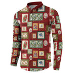 Aussie Birds Christmas La La Land Button Sweatshirt Red Vintage Stamp Edition - Aussie Hoodie