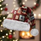 Aussie Birds Christmas La La Land Christmas Santa Hat Red Vintage Stamp Edition - Aussie Hoodie
