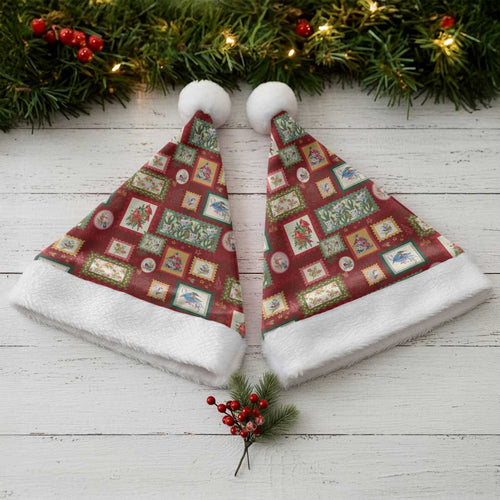 Aussie Birds Christmas La La Land Christmas Santa Hat Red Vintage Stamp Edition - Aussie Hoodie