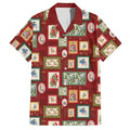 Aussie Birds Christmas La La Land Hawaiian Shirt Red Vintage Stamp Edition - Aussie Hoodie