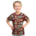 Aussie Birds Christmas La La Land Kid T Shirt Red Vintage Stamp Edition - Aussie Hoodie