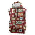 Aussie Birds Christmas La La Land Sleeveless Hoodie Red Vintage Stamp Edition - Aussie Hoodie