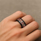 Aussie Birds Christmas La La Land Spinner Ring Red Vintage Stamp Edition - Aussie Hoodie