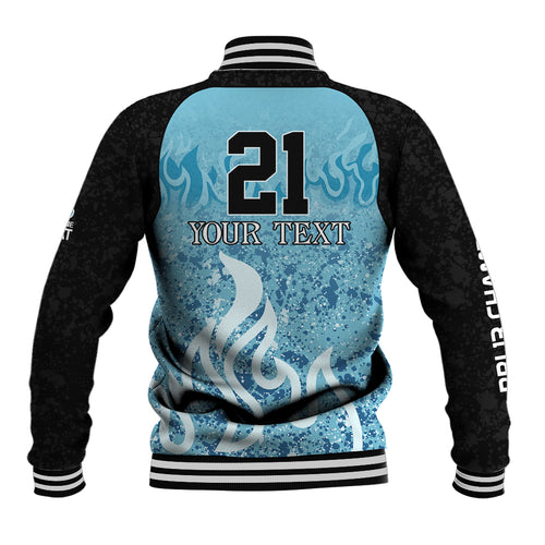 Custom Brisbane Heat Champions BBL13 Baseball Jacket
