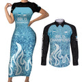 Custom Brisbane Heat Champions BBL13 Couples Matching Short Sleeve Bodycon Dress and Long Sleeve Button Shirt
