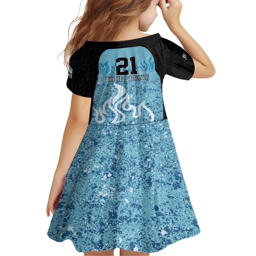 Custom Brisbane Heat Champions BBL13 Family Matching Long Sleeve Bodycon Dress and Hawaiian Shirt