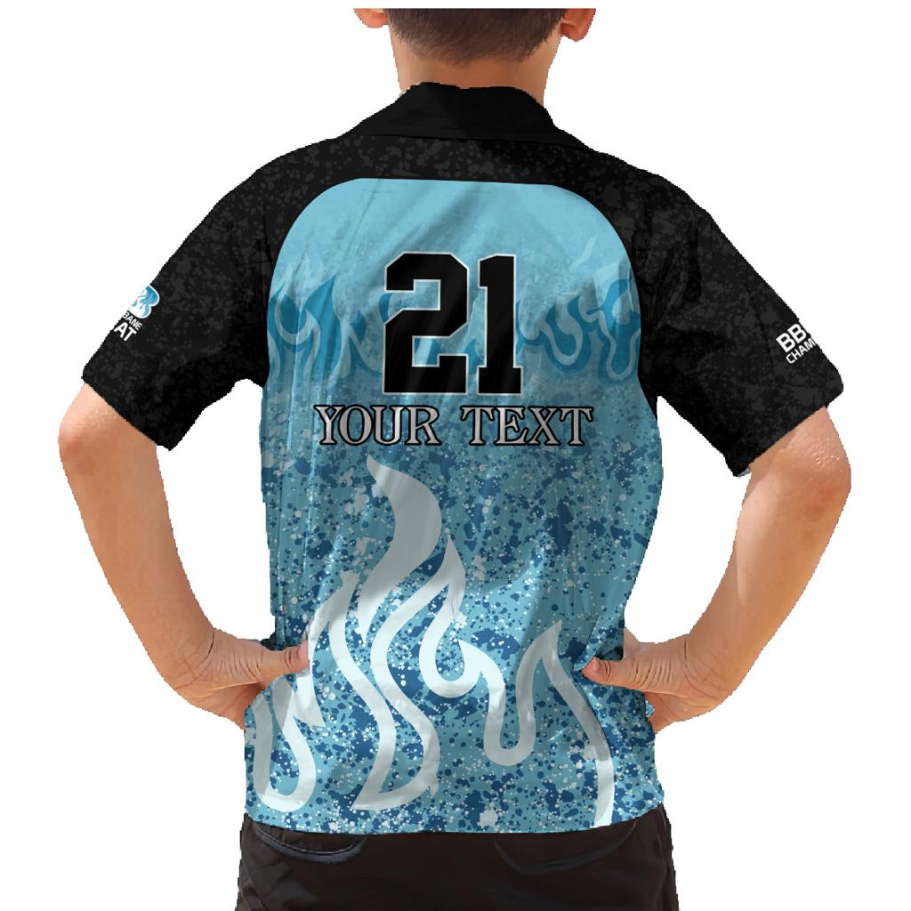 Custom Brisbane Heat Champions BBL13 Family Matching Mermaid Dress and Hawaiian Shirt
