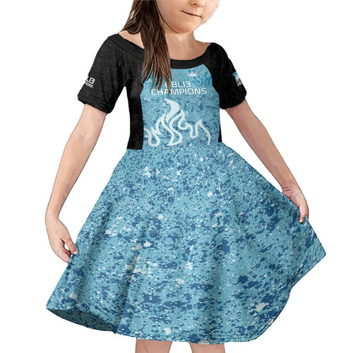 Custom Brisbane Heat Champions BBL13 Family Matching Mermaid Dress and Hawaiian Shirt