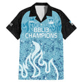 Custom Brisbane Heat Champions BBL13 Family Matching Mermaid Dress and Hawaiian Shirt