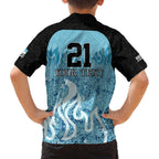 Custom Brisbane Heat Champions BBL13 Family Matching Summer Maxi Dress and Hawaiian Shirt