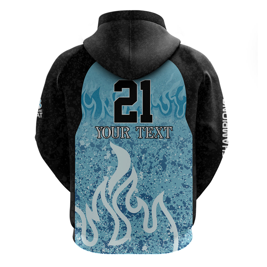 Custom Brisbane Heat Champions BBL13 Hoodie