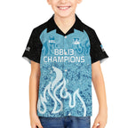 Custom Brisbane Heat Champions BBL13 Kid Hawaiian Shirt