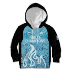 Custom Brisbane Heat Champions BBL13 Kid Hoodie