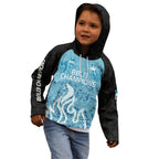Custom Brisbane Heat Champions BBL13 Kid Hoodie