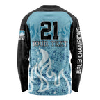 Custom Brisbane Heat Champions BBL13 Long Sleeve Shirt