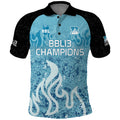 Custom Brisbane Heat Champions BBL13 Polo Shirt