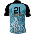 Custom Brisbane Heat Champions BBL13 Polo Shirt