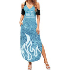 Custom Brisbane Heat Champions BBL13 Summer Maxi Dress