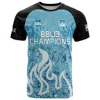 Custom Brisbane Heat Champions BBL13 T Shirt