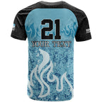 Custom Brisbane Heat Champions BBL13 T Shirt