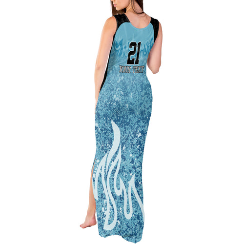 Custom Brisbane Heat Champions BBL13 Tank Maxi Dress